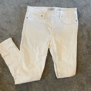Lucky Brand White Ava Skinny Jeans